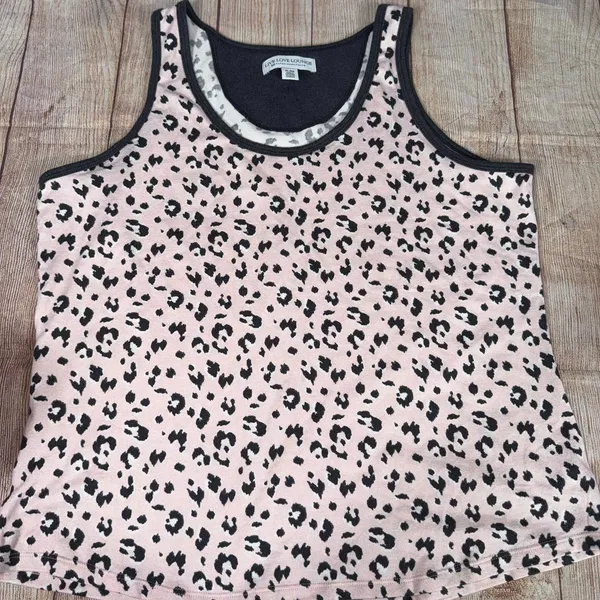 Karen Neuburger Love Lounge XL Leopard Print Loungewear Set - Image 5