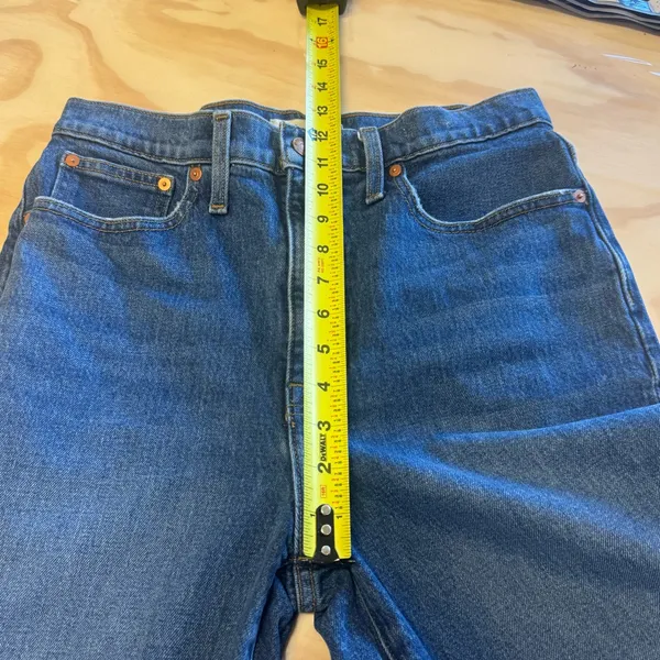 Madewell Balloon Jeans‎ in Ellisboro Wash Denim Medium Wash High Waist W28 NG265 - Image 13