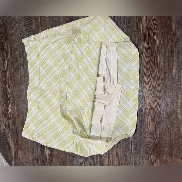 IZOD XFG Xtreme Function Golf Skort - Green Plaid Size 6 - Image 3