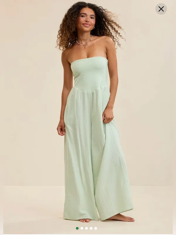Aerie At The Barre Strapless Jumpsuit - Image 2