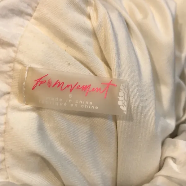 Free People movement white athletic shorts size small - Image 6