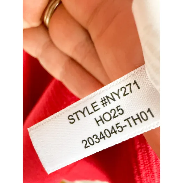 Madewell | NWT The Signature Knit Crewneck Midi Dress in Crimson | Sz M - Image 8