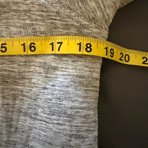 Lululemon Scuba Full Zip Hoodie Grey‎ Space Dye Heathered Jacket Womens 4 - Image 3