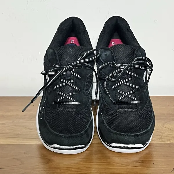 Dr Scholl's Women's Frida Tech Running Shoes Black‎ & White Size 9.5 - Image 5