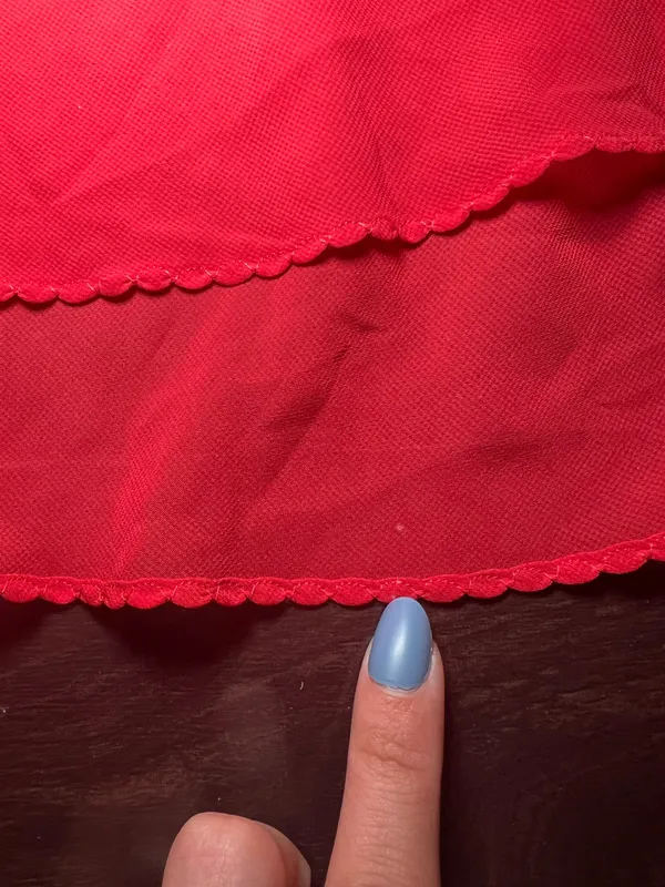 Vintage 90s Victoria’s Secret Red Slip Dress Size XS - Image 8