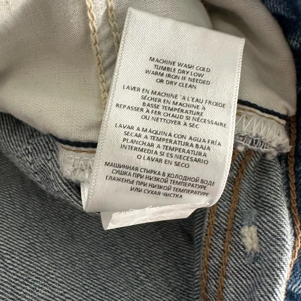 NWT Re/done 70sLow Rise‎ Bell Bottom Jeans Sz 27 - Image 11