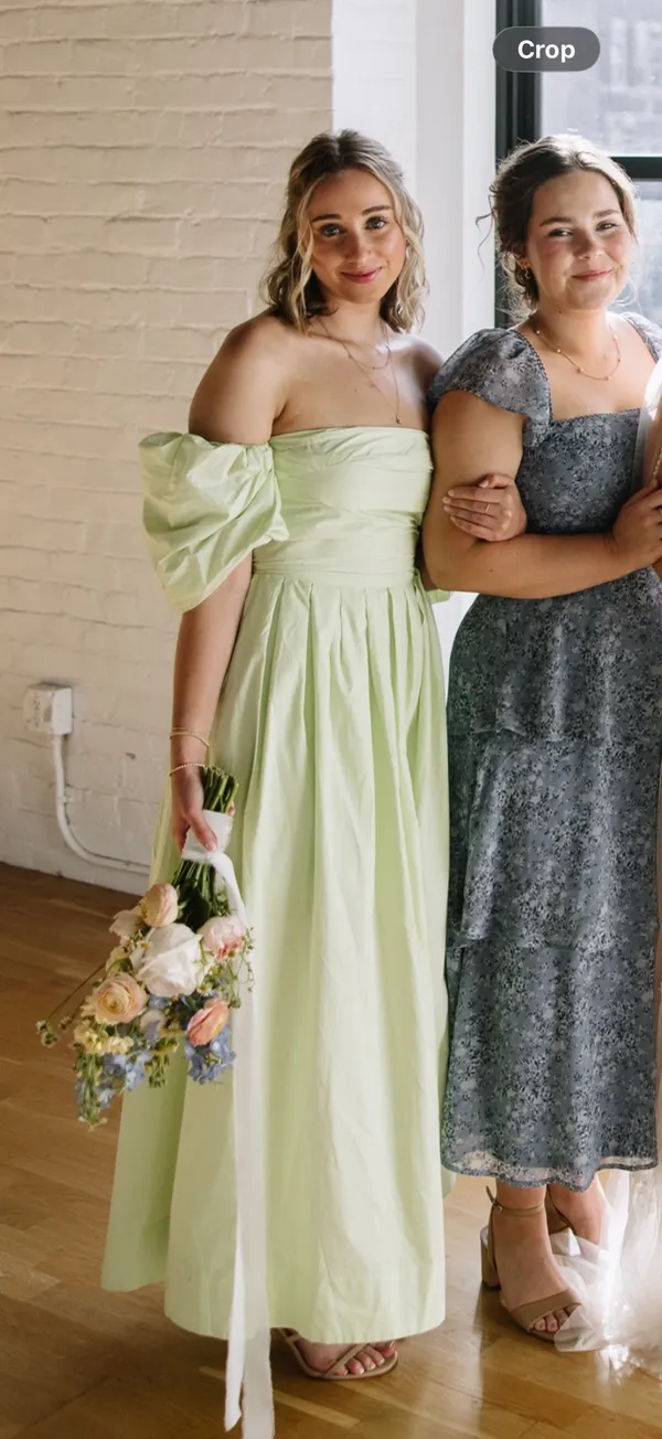 Hello Molly Dress Midi Green - Image 3