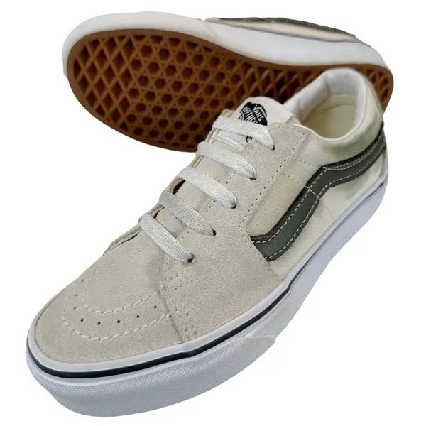 VANS Utility Pop Sk8t Low Blanc De Blanc Size 5.5 - Image 9