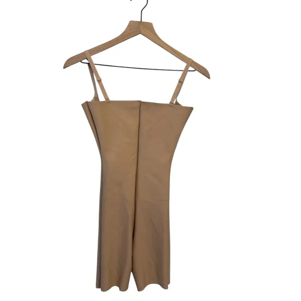 Skims Body Zoned Mid Thigh Bodysuit Large Clay NWT - Image 3