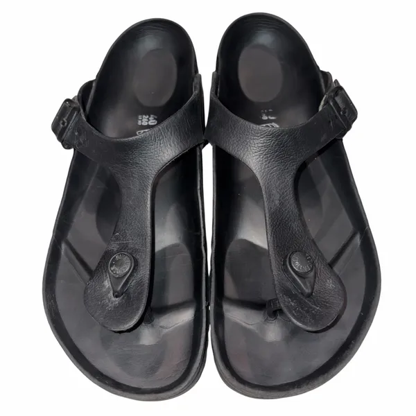 Birkenstock Gizeh Black EVA Thong Sandals Shoes 40 9 - Image 2