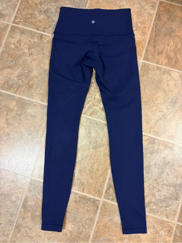 lululemon athletica Deep Navy High-Waist Leggings - Image 3