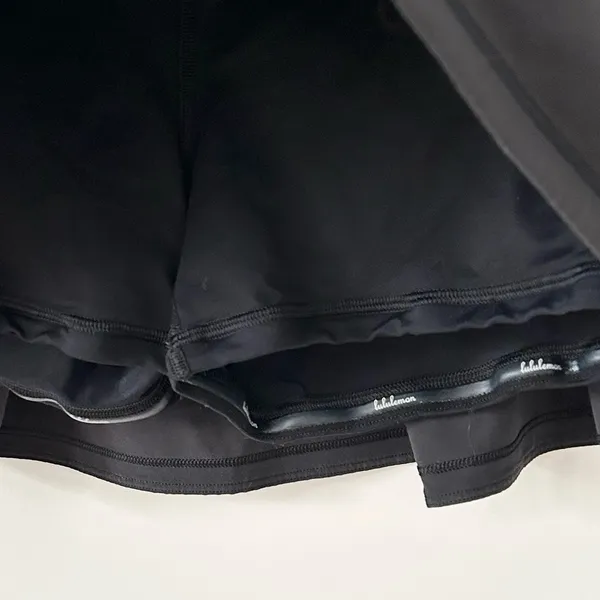 Lululemon Black Athletic Skort 12 - Image 8
