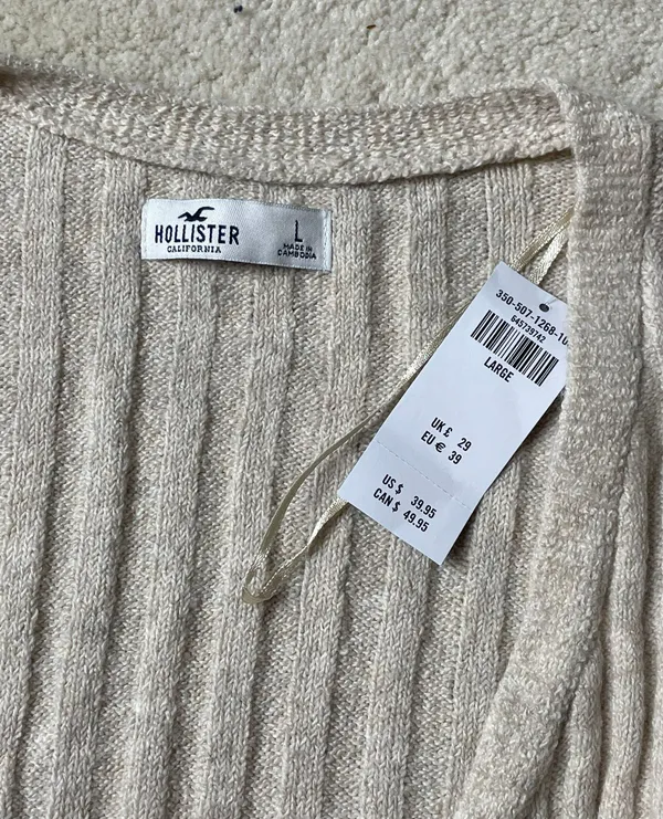 Hollister Cross Front Sweater - Image 4