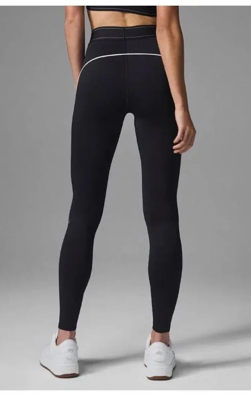 Alo Airlift High-Waist Suit Up Legging Black/White XS - Image 13