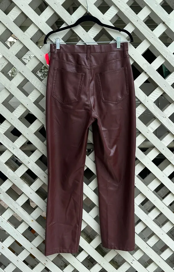 Abercrombie Vegan Leather Pants - Image 2