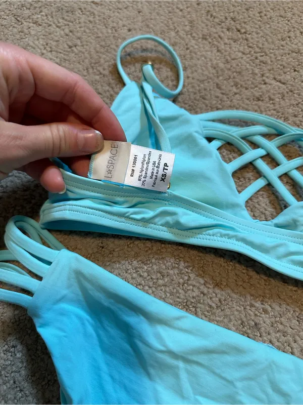 NWOT L*Space Jamie Low Down bikini set extra small - Image 5