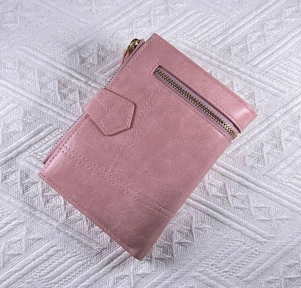Wallet for Women,Trifold Snap Closure Wallet,Credit Card Holder Coin Purse - Image 2
