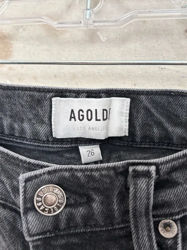 AGOLDE Wilder Mid Rise Jeans in Panoramic - Image 3