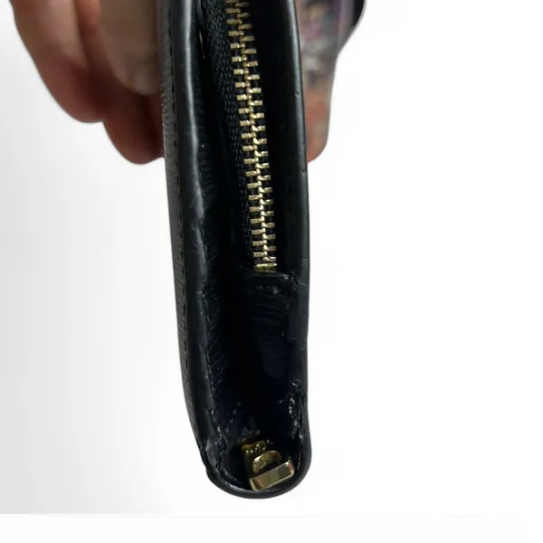 LAUREN RALPH LAUREN Slim black Credit Card Wallet - Image 4