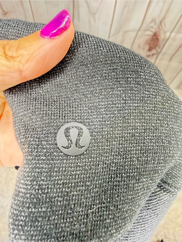Lululemon Loungeful Cropped Hoodie *Spark Black / Black - Image 7