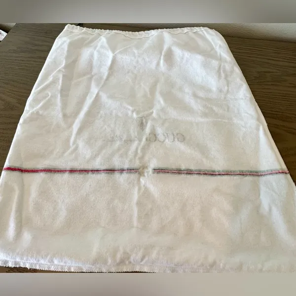 Vintage Gucci Accessory Collection Dust Bag - Image 7