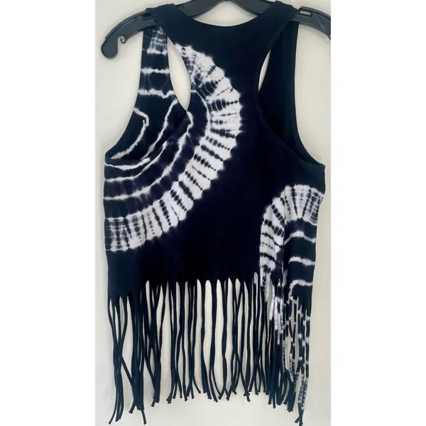 Southern Shirt Southern Spirit Tie Dye Fringe Tank Top - Image 7