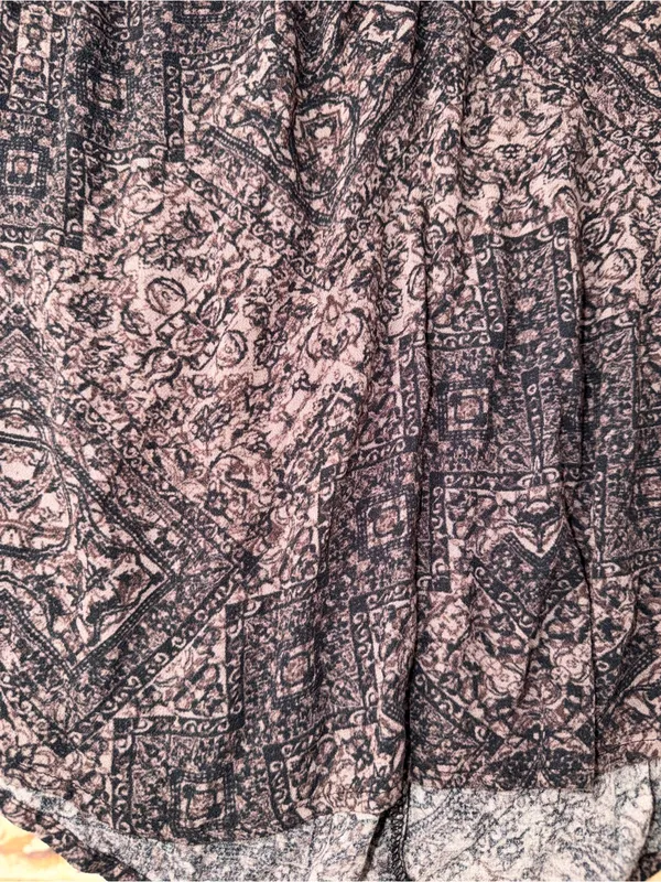 Rock & Republic Halter Lace-Trim Printed Tank Top - Image 3