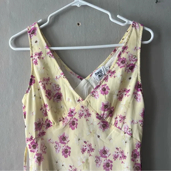Princess Polly Yellow Floral Nellie Mini Dress Yellow Floral Size 4 - Image 4