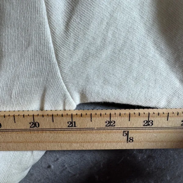 1460‎ | NWT Levis Cropped Relaxed Logo Hooded Sweatshirt Cream Womens M - Image 3