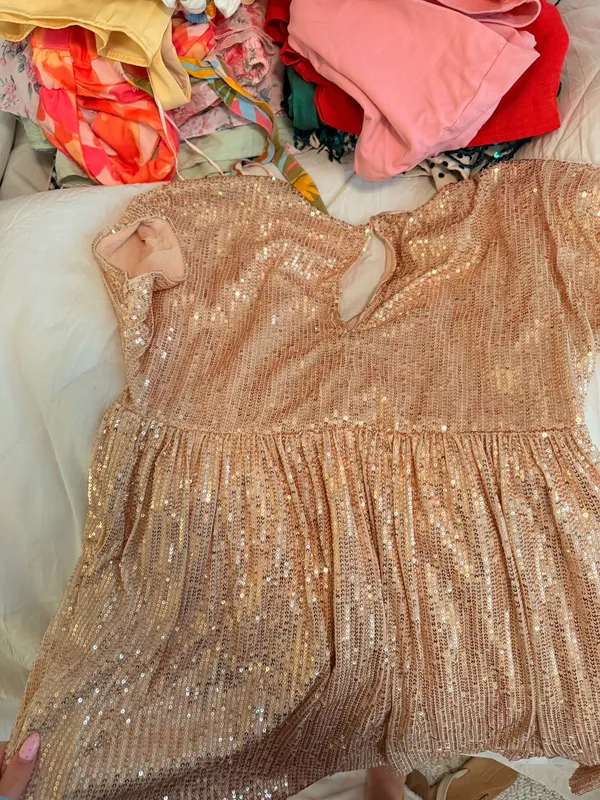 Mustard Seed Sparkly cocktail dress - Image 2