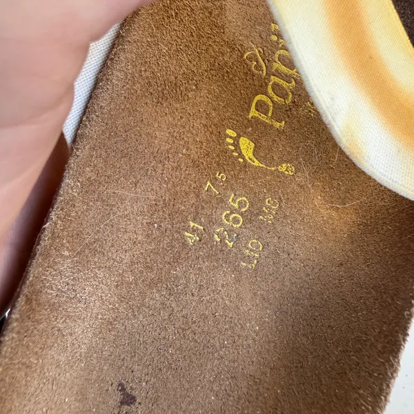 Birkenstock Papillio Curaçao Double Strap Slide Colorful Women's Sandals size 10 - Image 6