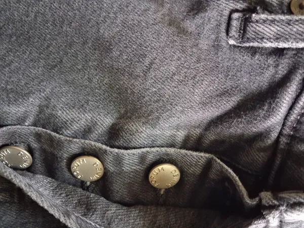 Denim Forum Womens Black Slim Yoko High Rise Button Fly Jeans 26 Organic Cotton - Image 4
