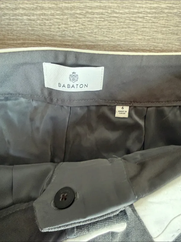 Aritzia Babaton Wool twill mid-rise pleated trousers with foldover waistband 6 - Image 7