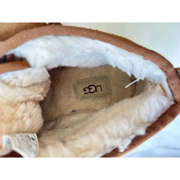 UGG‎ Neumel Chestnut Suede Lace Up Chukka Boots 1094269 Brown Womens 8 - Image 9