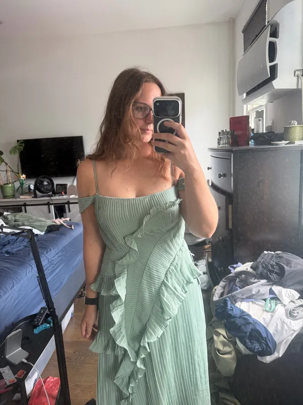 Azazie emmylou wedding guest dress - Image 2