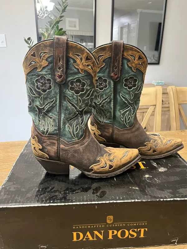 Dan Post Women’s Boots Cowboy Vintage - Image 4