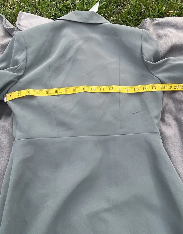 Petite Sophisticate Sea Green Pant Suit Set Size 6 - Image 8
