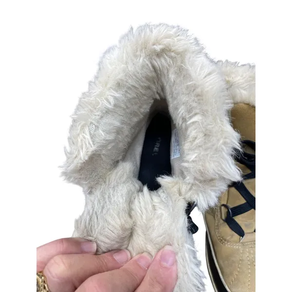 Sorel Womens Carnival Winter Boots Faux Fur Lined Size 8.5 SKU 9286 - Image 8