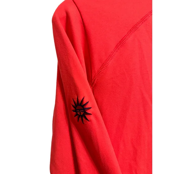 Ralph Lauren Polo Golf 1/3 zip up Coral pullover‎ size Medium - Image 5