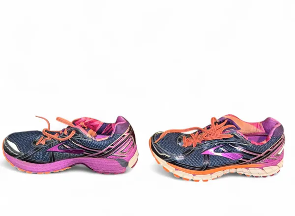 Brooks Adrenaline GTS 15 Running Shoes Womens 11 Purple Orange Athletic Sneaker - Image 3