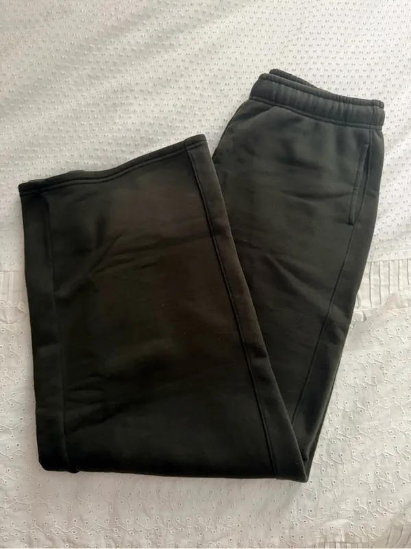 Aerie Cloud Fleece Trouser | Olive Petal - Image 2