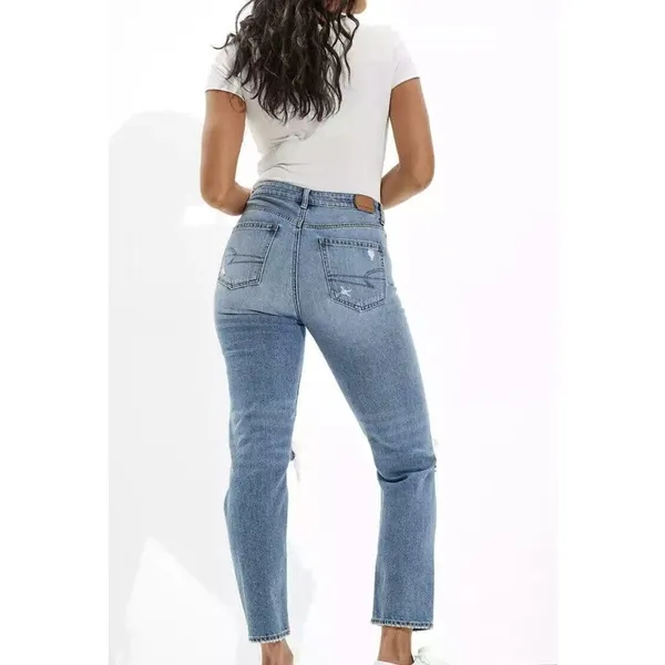 American Eagle Comfort Stretch Waistband Mom Jean Size 0R - Image 2