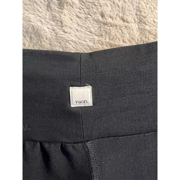 VUORI Women's Jogger Pants Black Size M Casual Elastic Waistband - Image 8