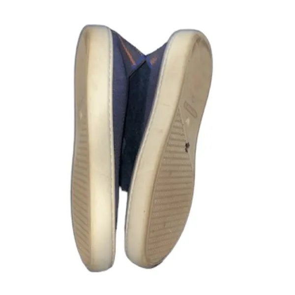 Rothy's Women’s The Merino Collection Sneakers in Navy Herringbone Size 9.5 - Image 3
