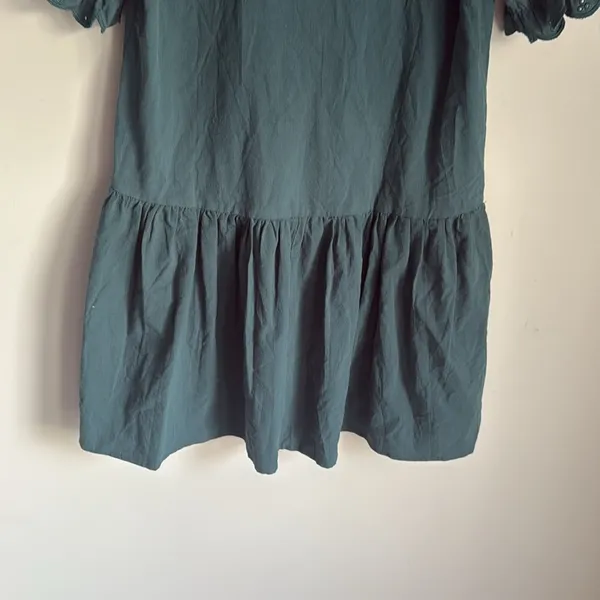 Tuckernuck Pomander Place peacock green knit dress XS - Image 8