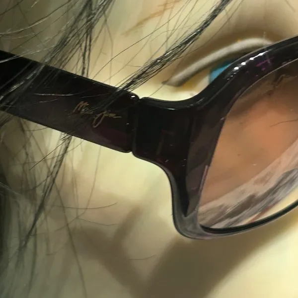 Maui Jim Purple and Black Frame Only - Image 6