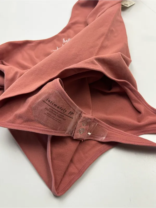 Intimately Free People Windblush Bronze Womens Bodysuit Medium / Large NEW - Image 9