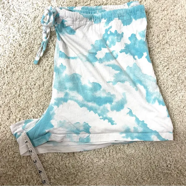 Victoria's Secret Blue and White Pajama Shorts - Image 5