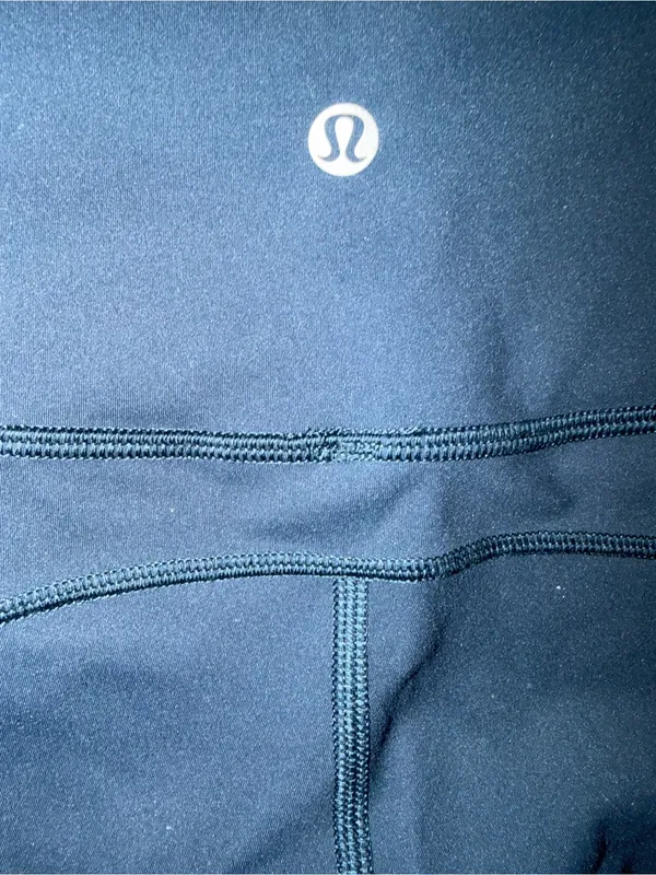 Lululemon Invigorate High Rise Navy Athletic Yoga Running Leggings 8 - Image 4