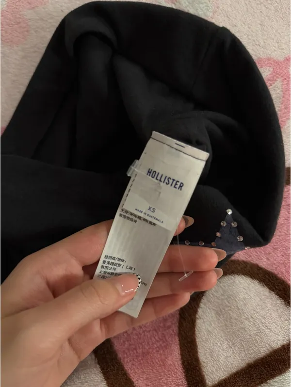 Hollister tank top dark blue xs - Image 4
